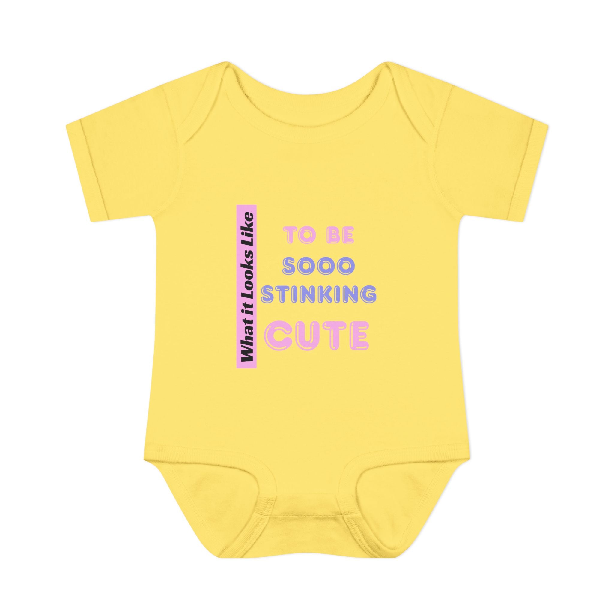 Infant Baby Onesie - Sooo Stinking Cute baby girl bodysuit