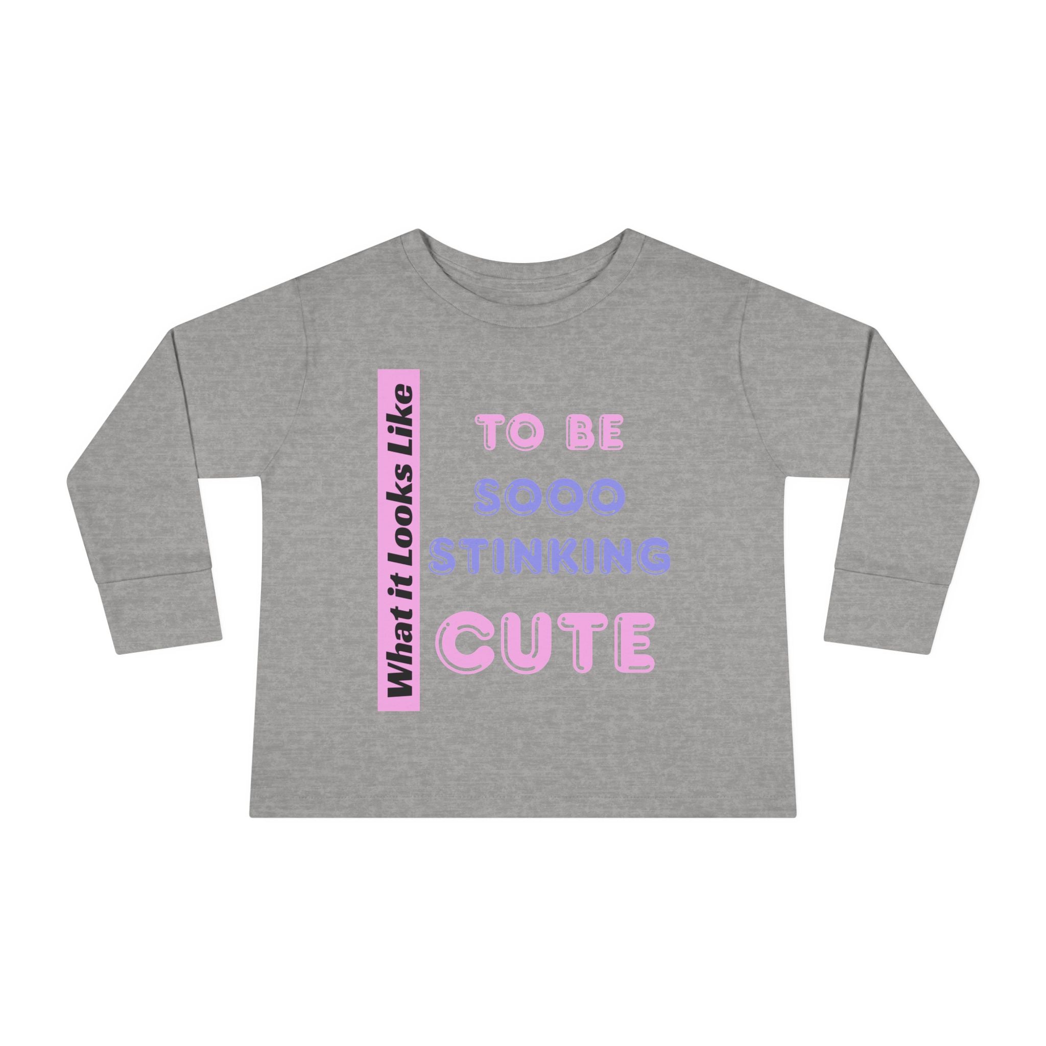 Toddler Tee - Sooo Stinking Cute Toddler Girl Design