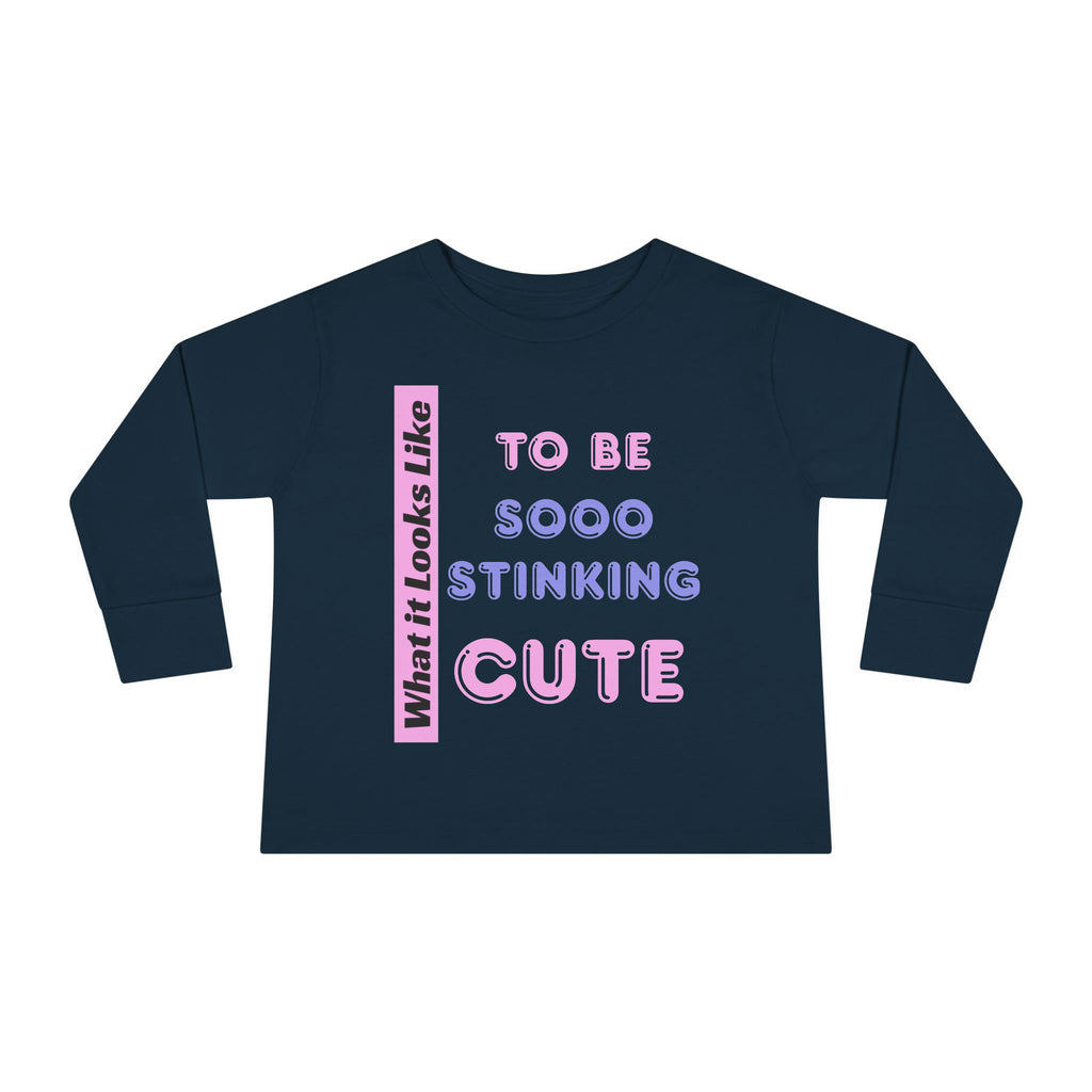 Toddler Tee - Sooo Stinking Cute Toddler Girl Design