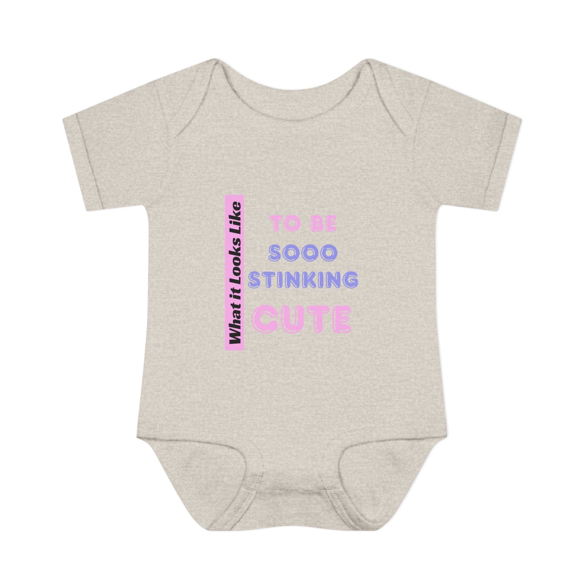 Infant Baby Onesie - Sooo Stinking Cute baby girl bodysuit
