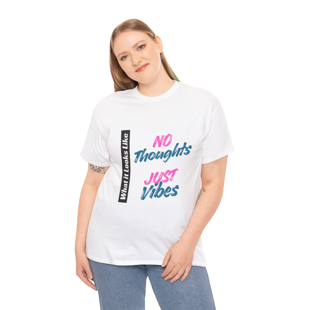 Graphic Tee - No Thoughts Just Vibes