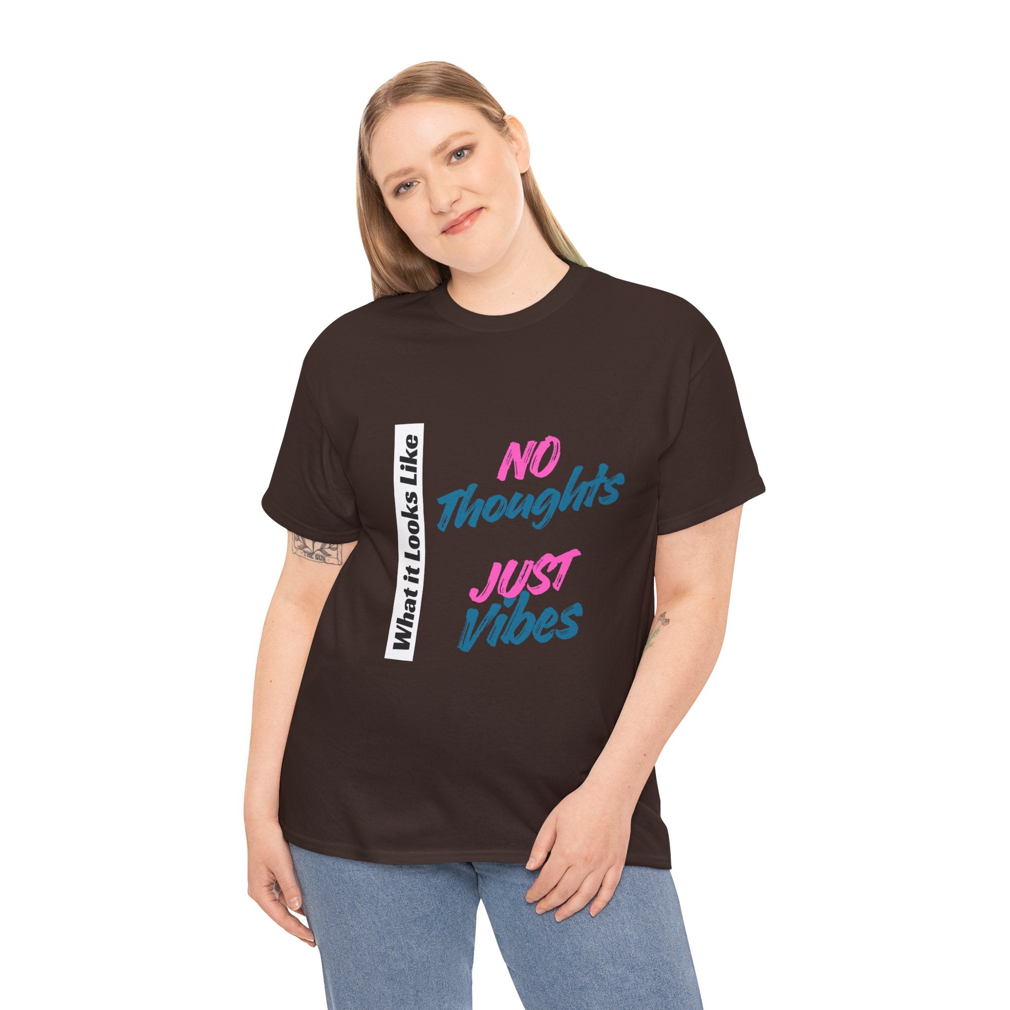 Graphic Tee - No Thoughts Just Vibes