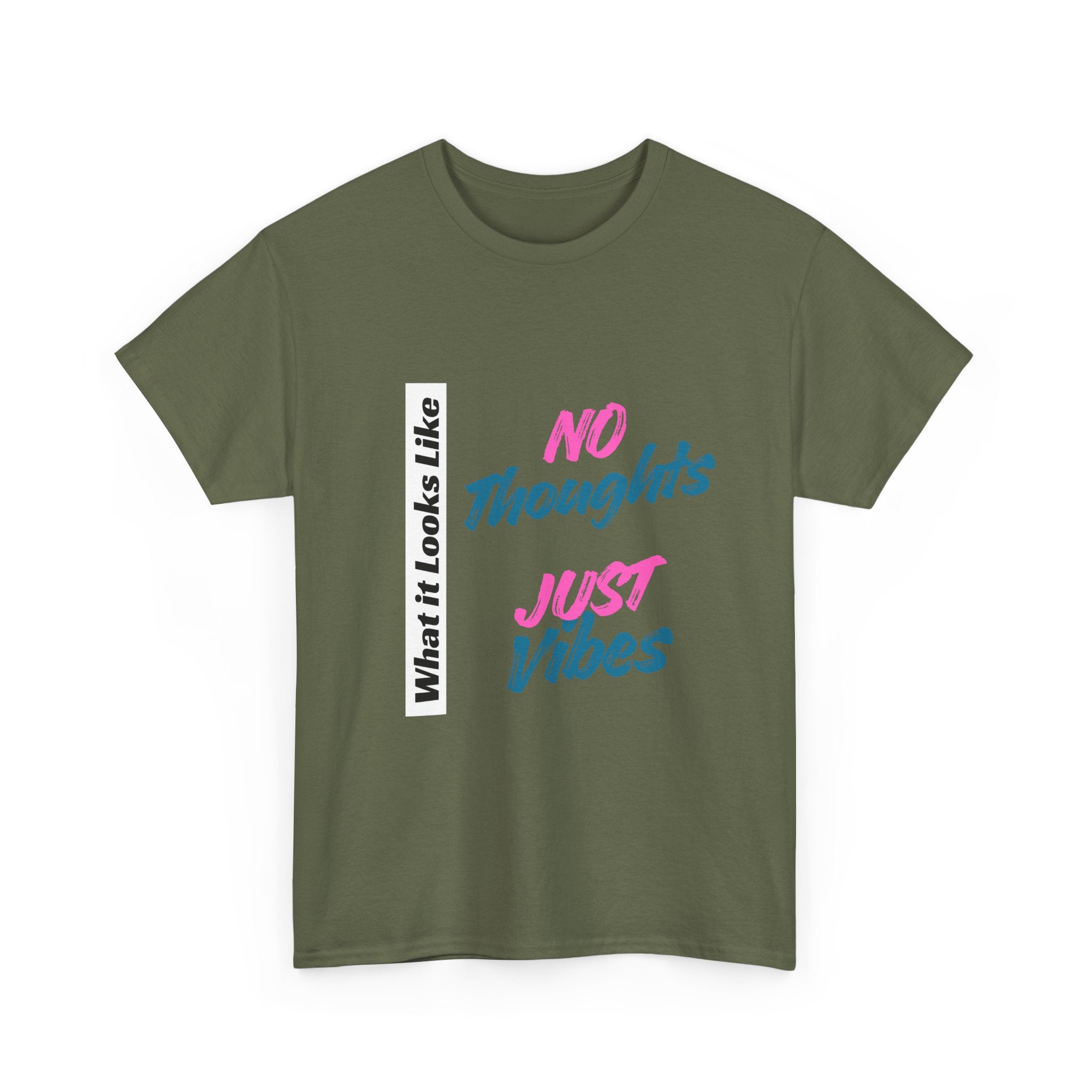 Graphic Tee - No Thoughts Just Vibes
