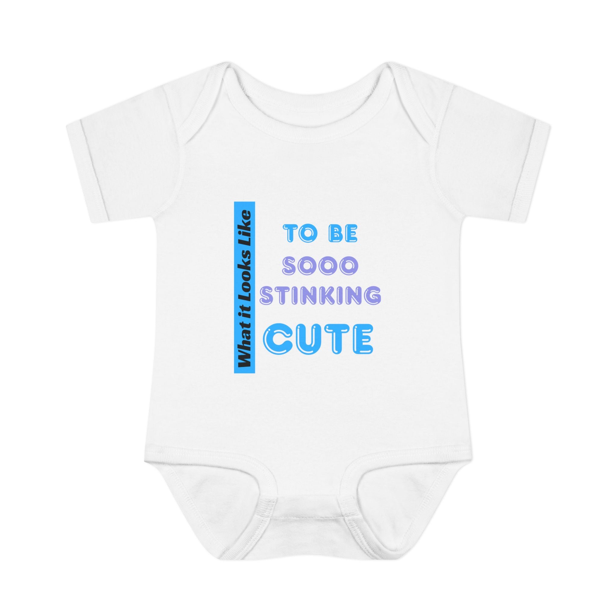 Infant Baby Onesie - Sooo Stinking Cute Baby Boy Bodysuit