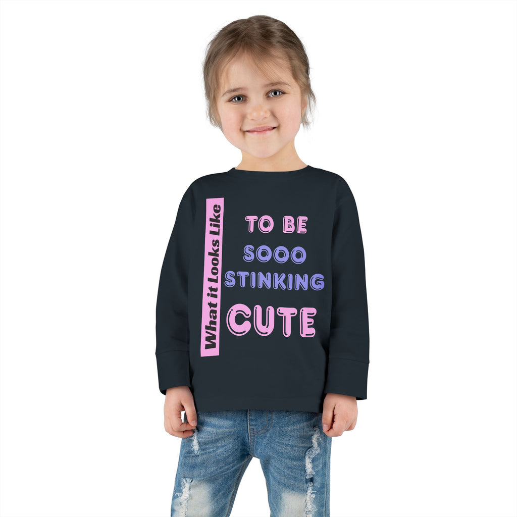 Toddler Tee - Sooo Stinking Cute Toddler Girl Design