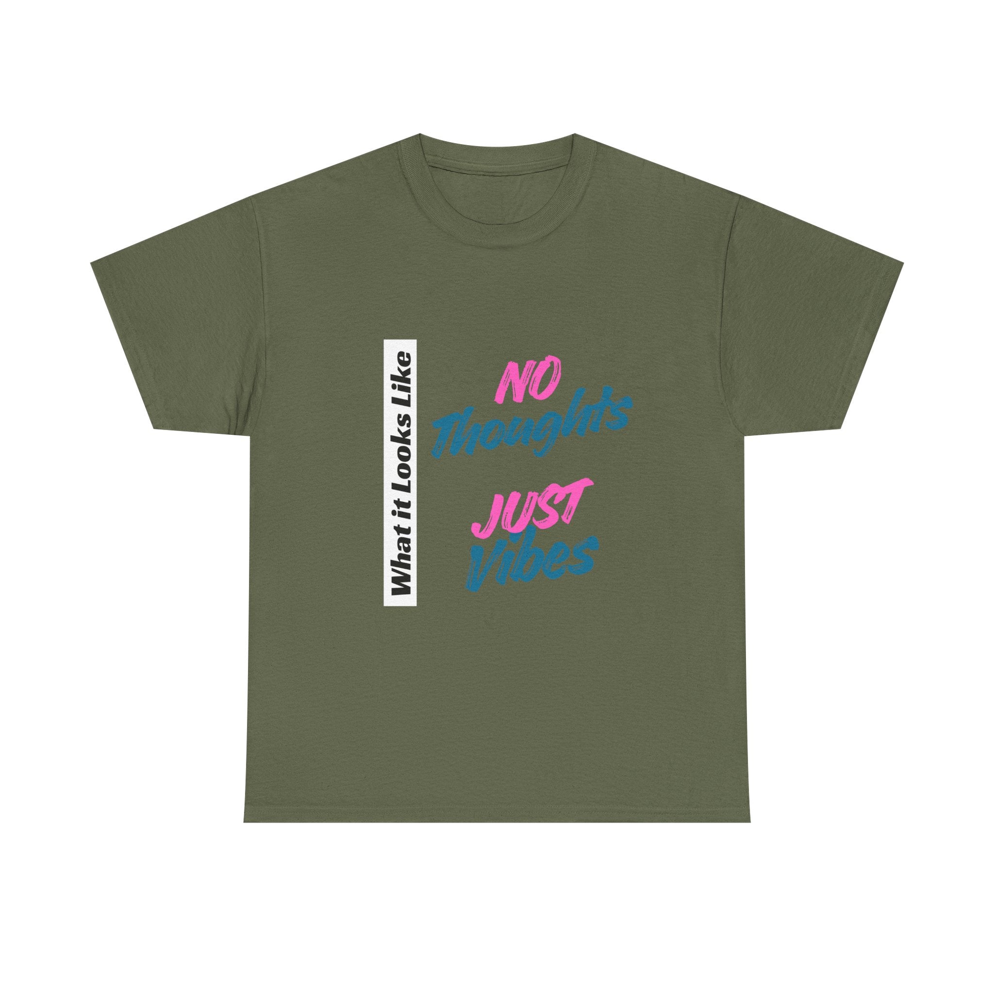Graphic Tee - No Thoughts Just Vibes