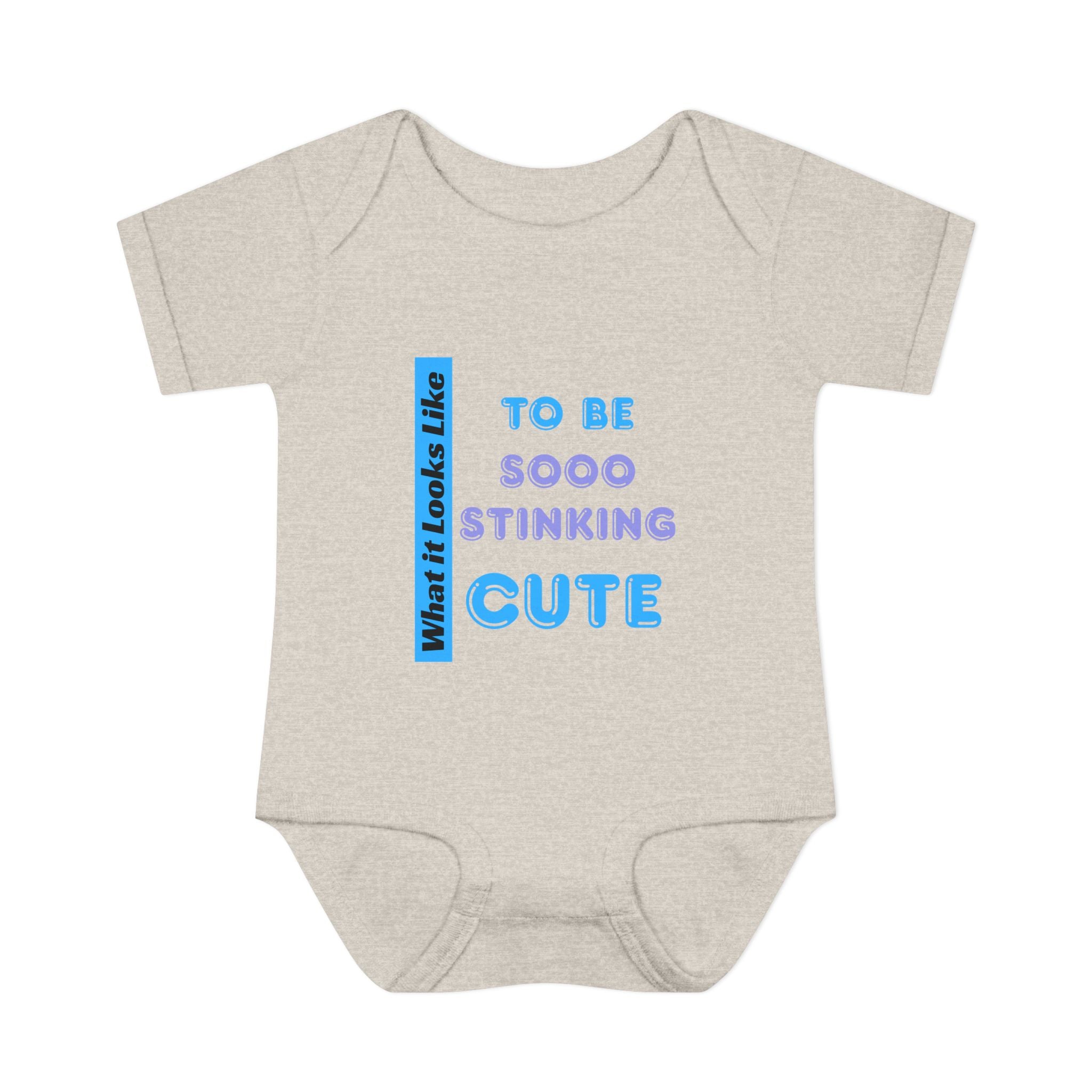 Infant Baby Onesie - Sooo Stinking Cute Baby Boy Bodysuit