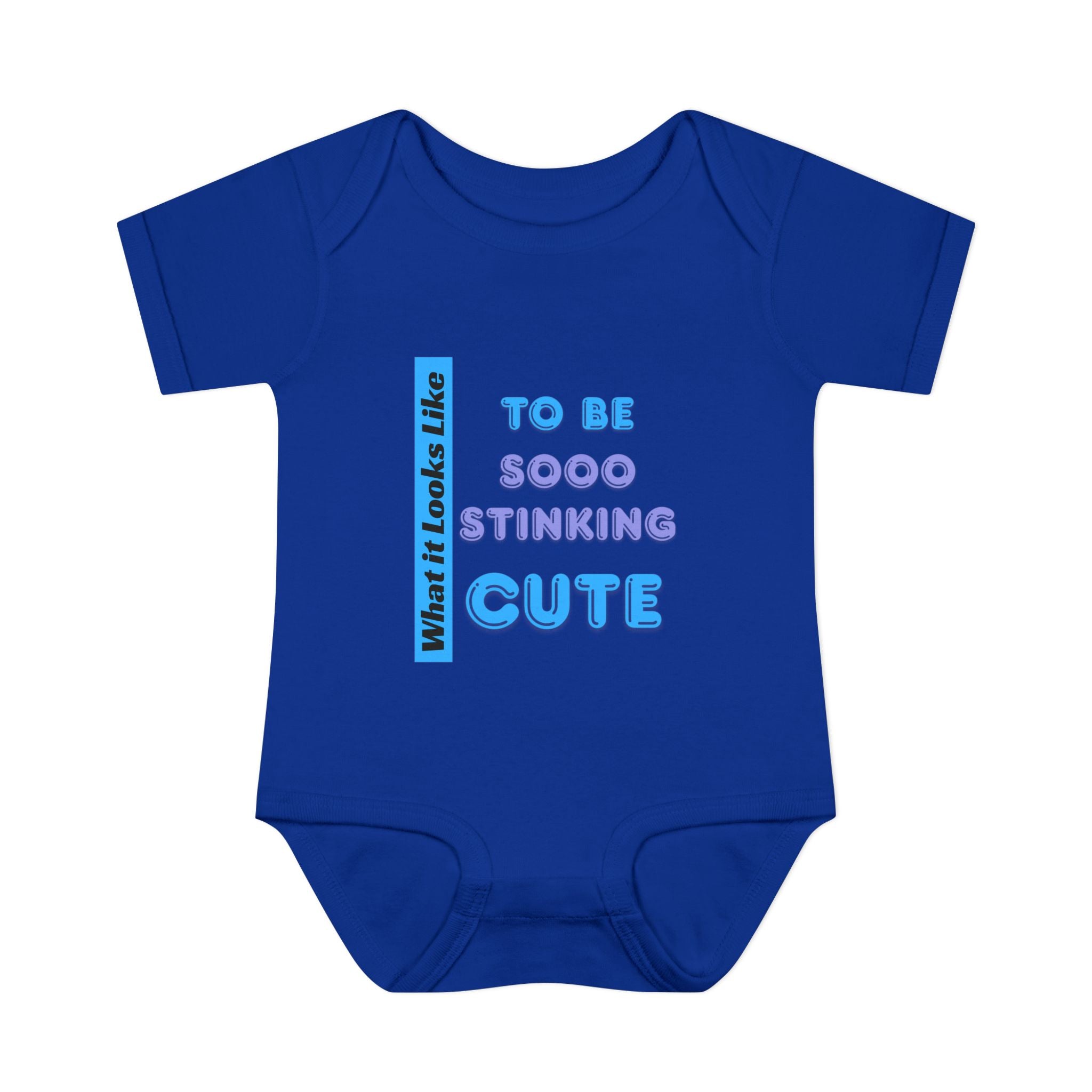 Infant Baby Onesie - Sooo Stinking Cute Baby Boy Bodysuit