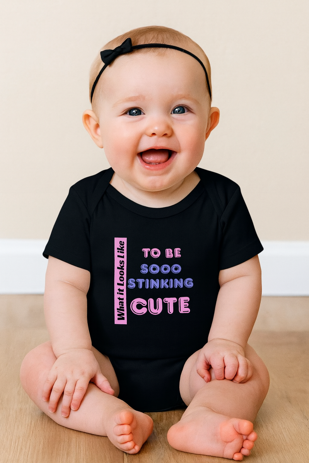 Infant Baby Onesie - Sooo Stinking Cute baby girl bodysuit