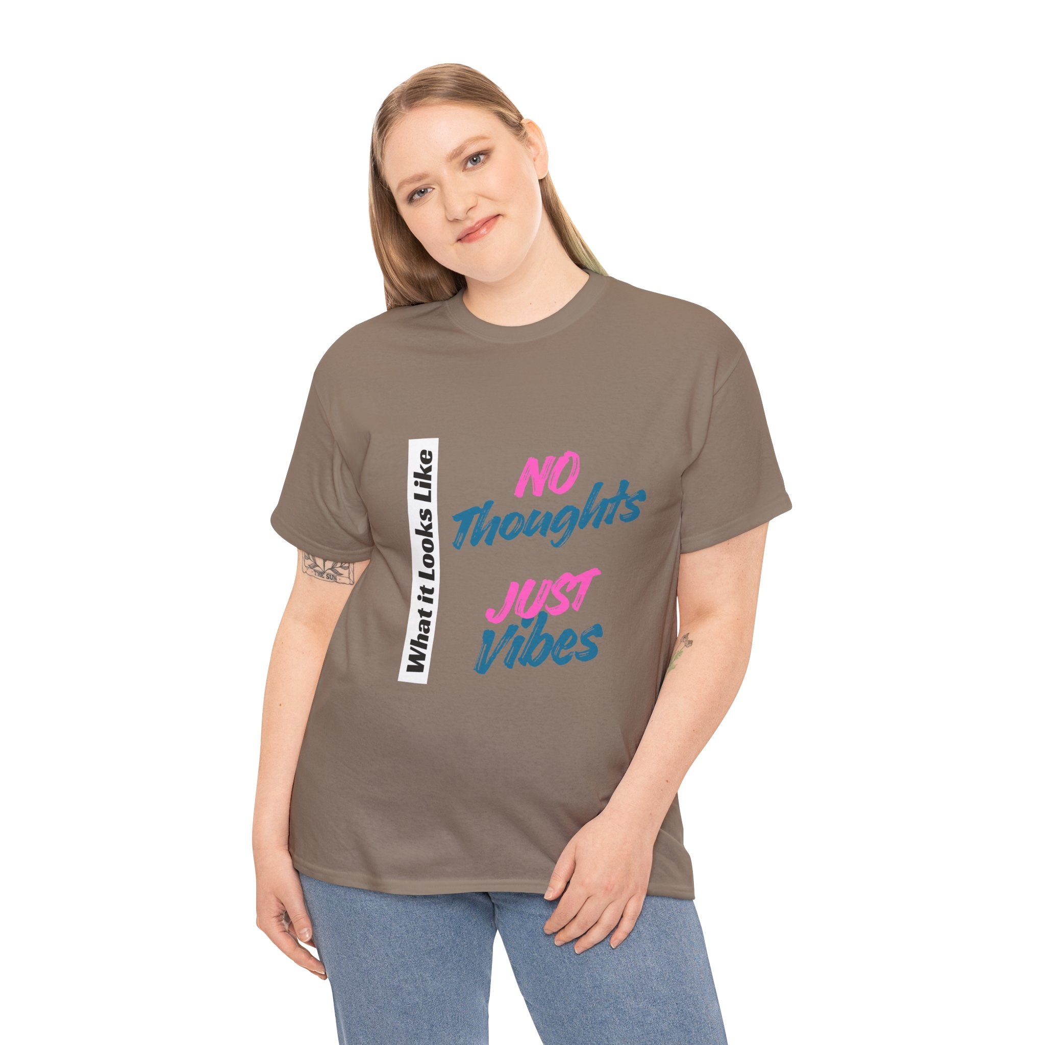 Graphic Tee - No Thoughts Just Vibes