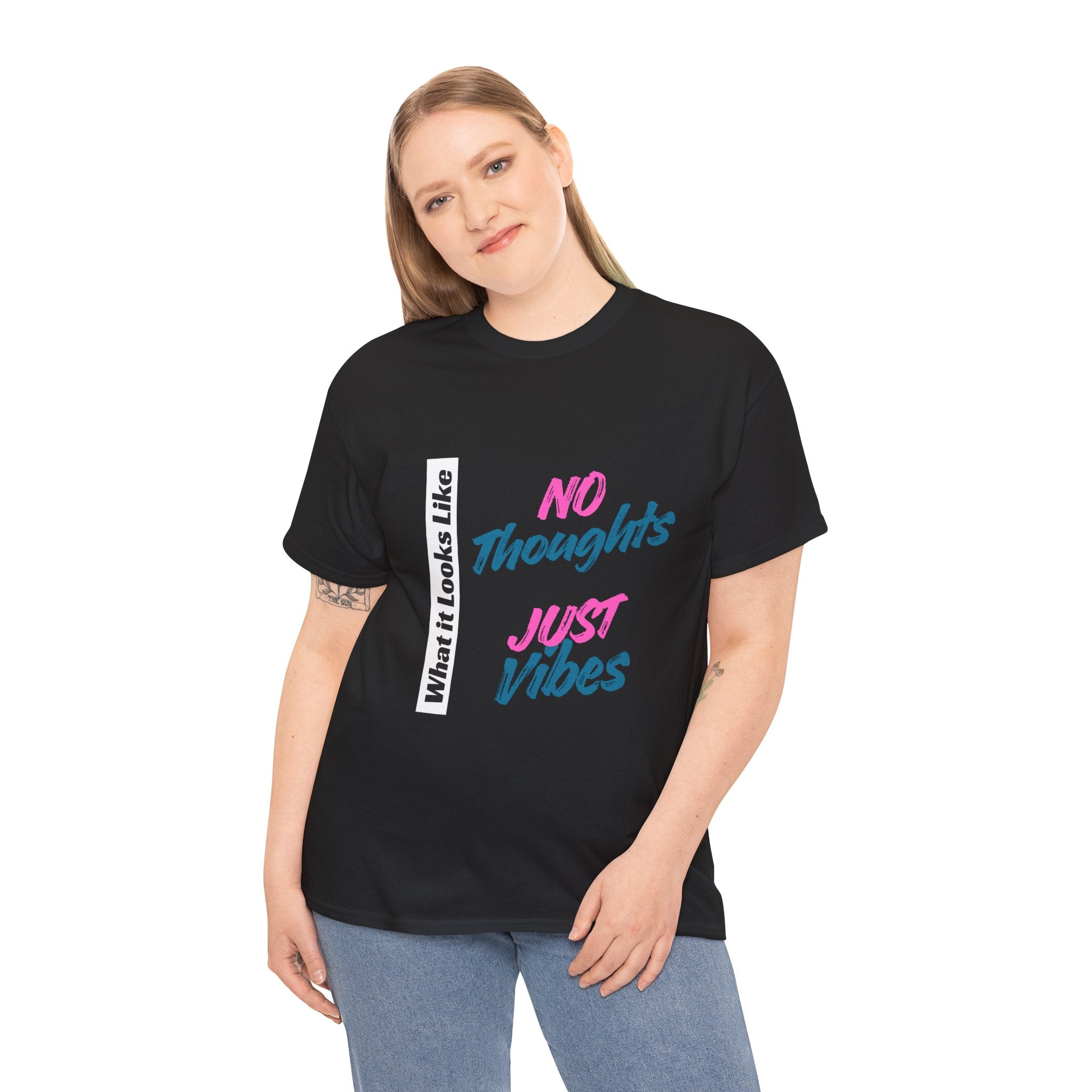 Graphic Tee - No Thoughts Just Vibes