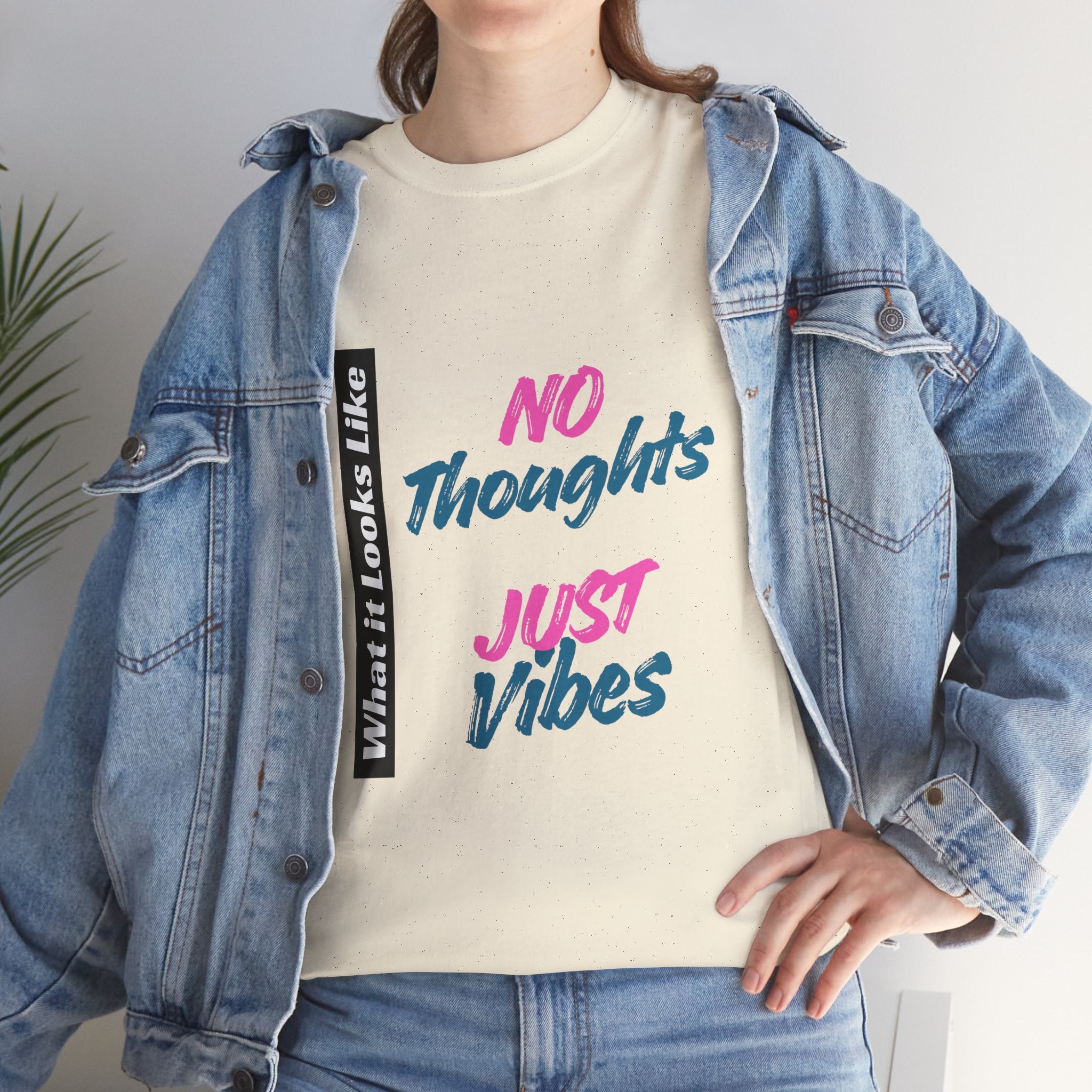 Graphic Tee - No Thoughts Just Vibes