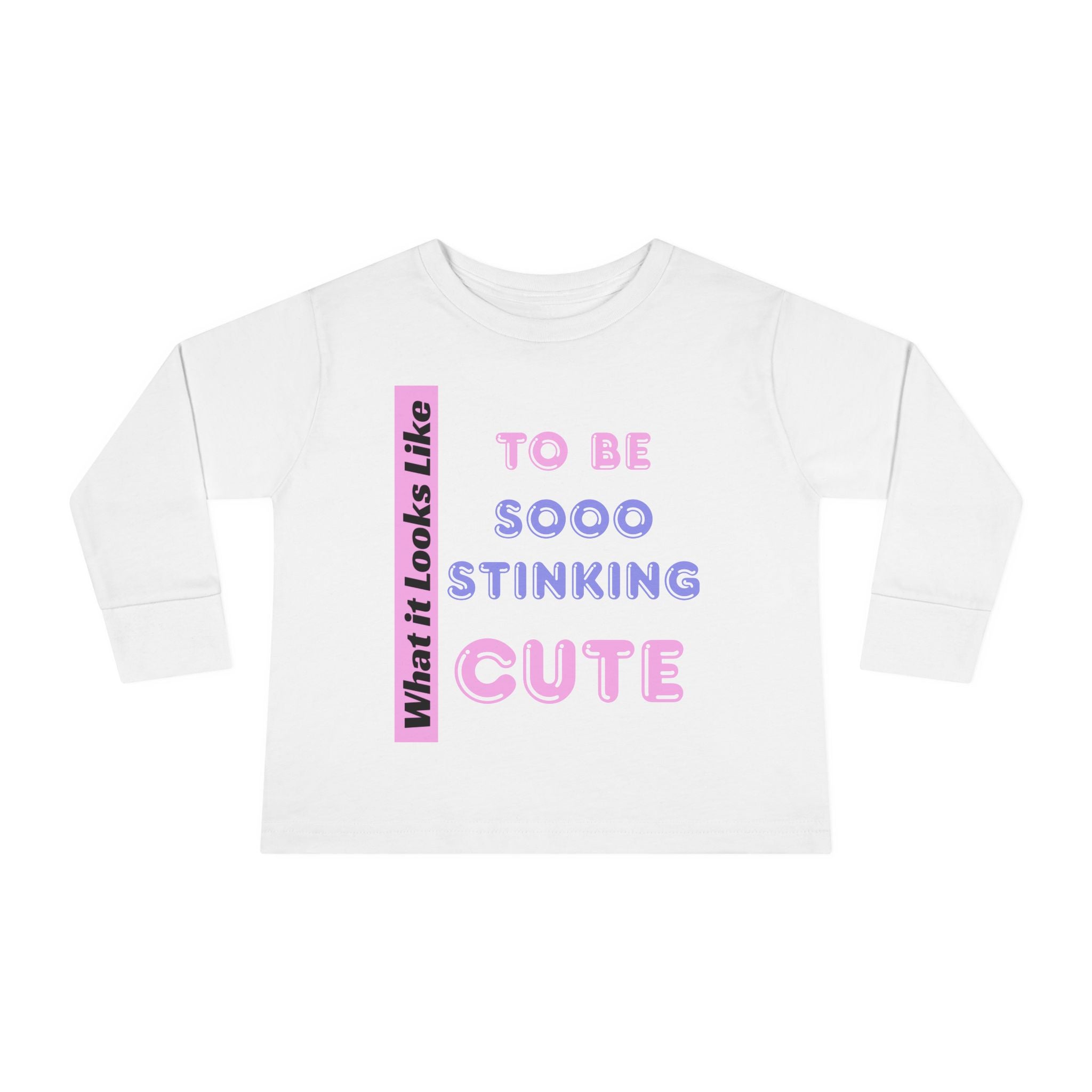 Toddler Tee - Sooo Stinking Cute Toddler Girl Design