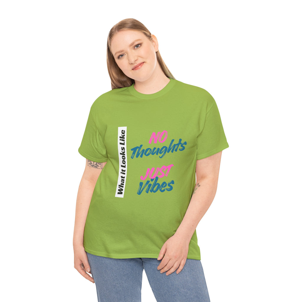 Graphic Tee - No Thoughts Just Vibes