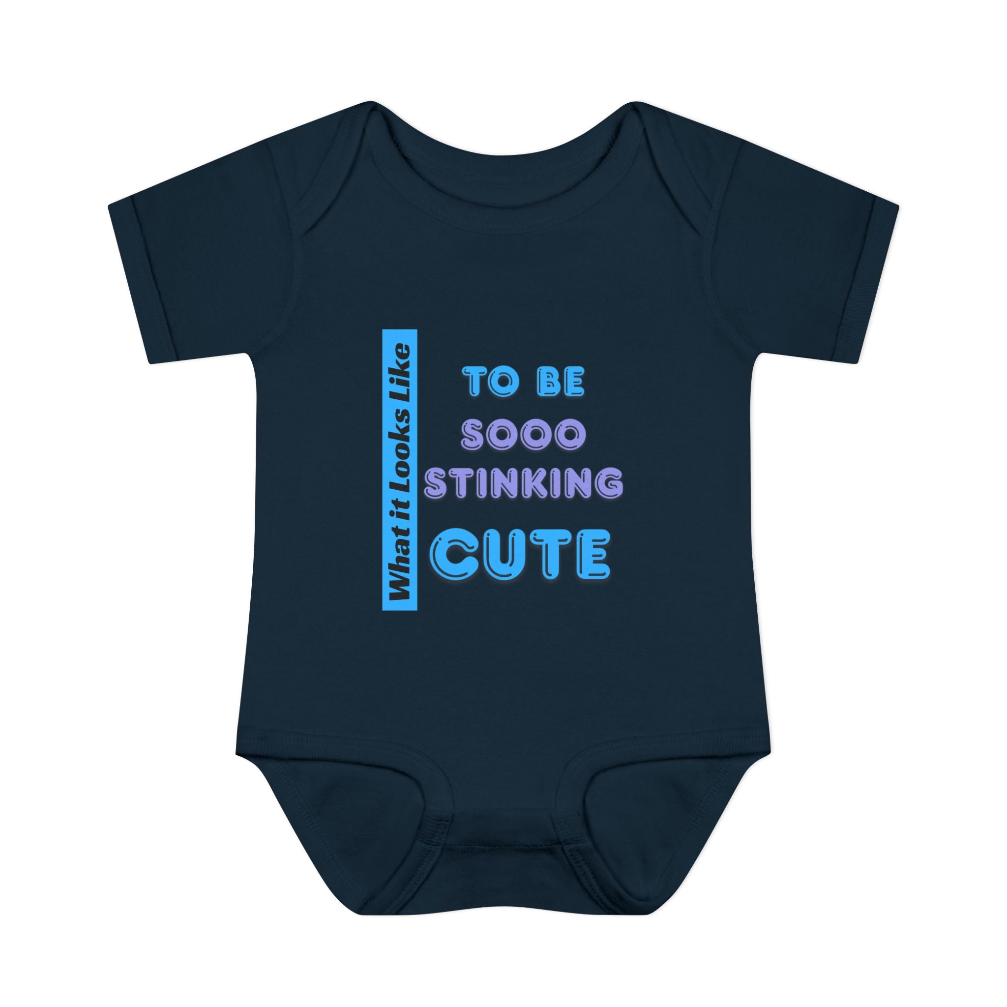 Infant Baby Onesie - Sooo Stinking Cute Baby Boy Bodysuit