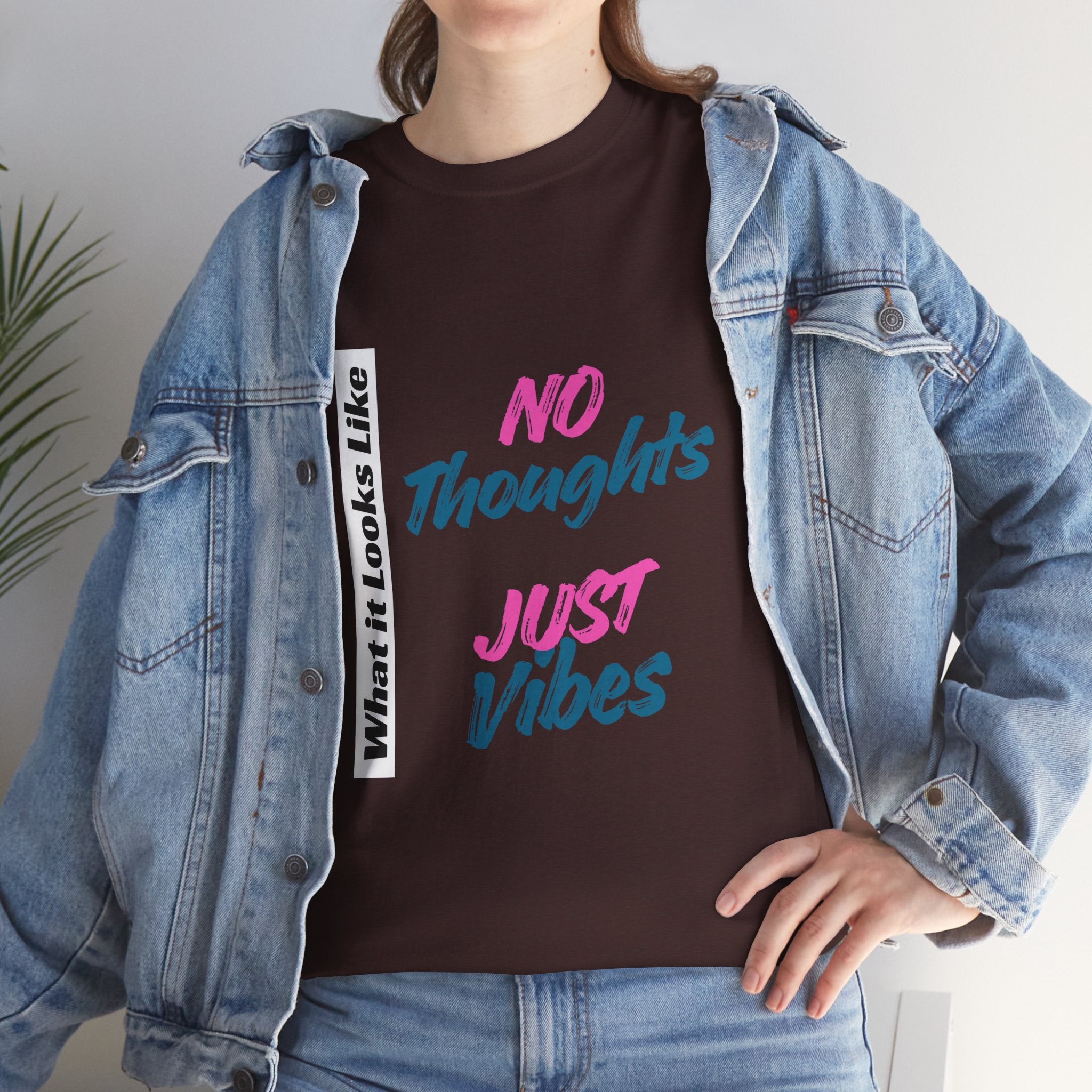 Graphic Tee - No Thoughts Just Vibes